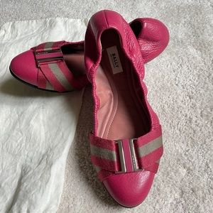 Bally Signiture Stripe Ballet Flat 6